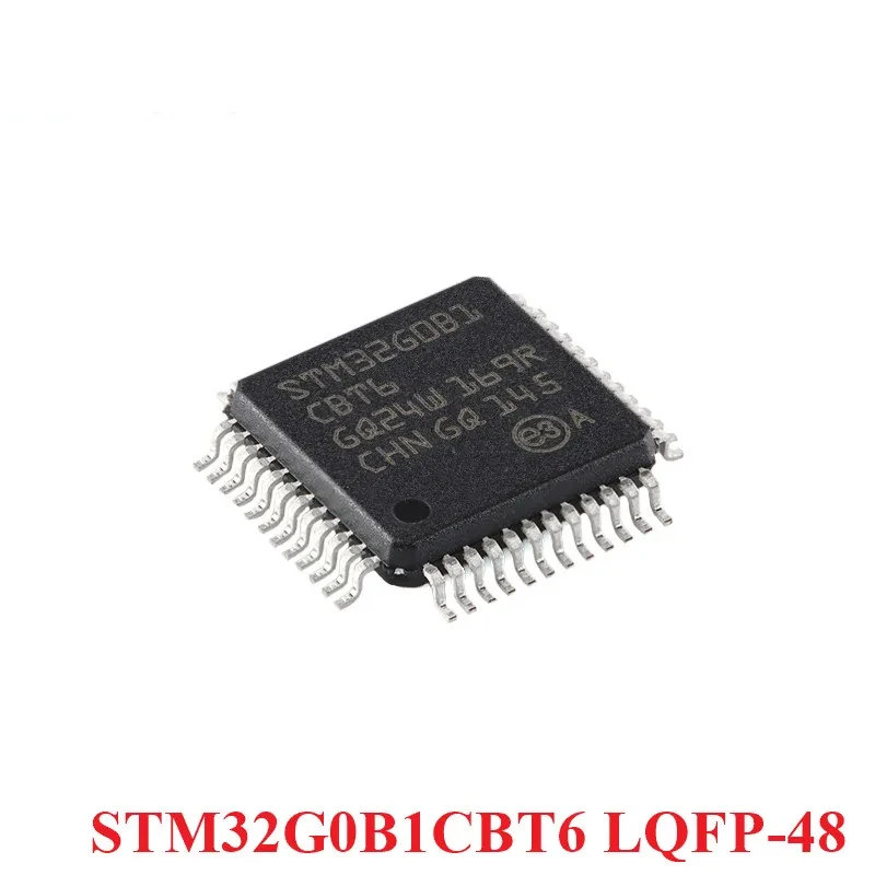 1-5PCS STM32G0B1CBT6 LQFP-48 STM32G 32G0B1CBT6 32G0 ARM Cortex-M0 + STM32 Microcontrolador de 32 bits Chip MCU 128KB Flash 144KB RAM