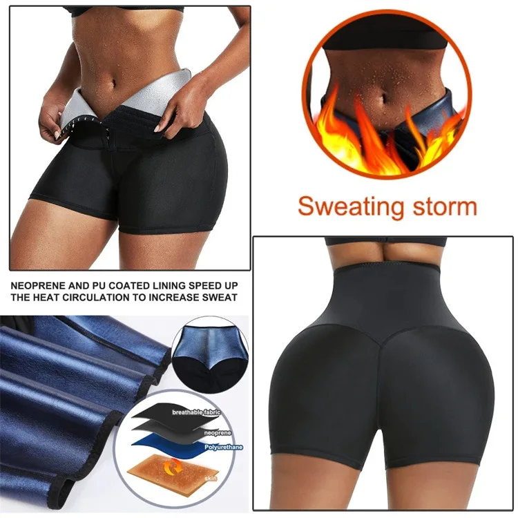 Pantalones de chándal de cintura alta para mujer, moldeador de pérdida, adelgazamiento, entrenamiento, Fitness, entrenamiento, Leggings de gimnasio