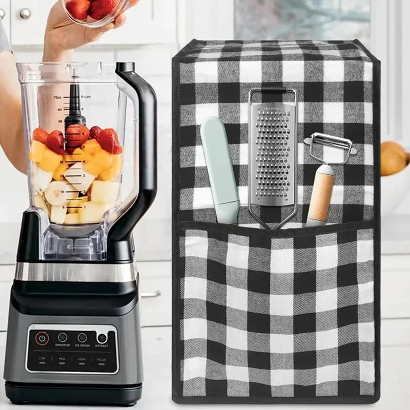 A50I Blender Protector Anti-Stain Cover For Kitchen Blender Protection With Accessory Pocket Kitchen Blender Storage Protects