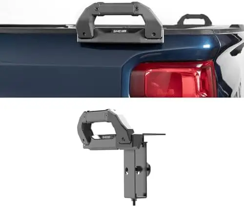 

Heavy Duty Tailgate Handle for 2015-2025 Chevy Silverado & GMC Sierra – Driver Side Pickup Truck Bed Handle with Cargo Tie Downs
