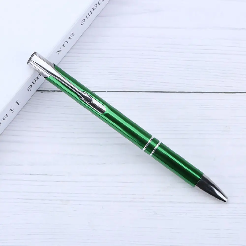 

School stationery Luxury Metal Ballpoint Pen Multifunction Inktight Signature Pen Durable Waterproof Creative Small Gifts Office