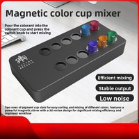 Magnetic Color Cup Mixer Portable Pigment Shaker Automatic Tattoo Color Mixer Multi-point Mixing High Power and Fast