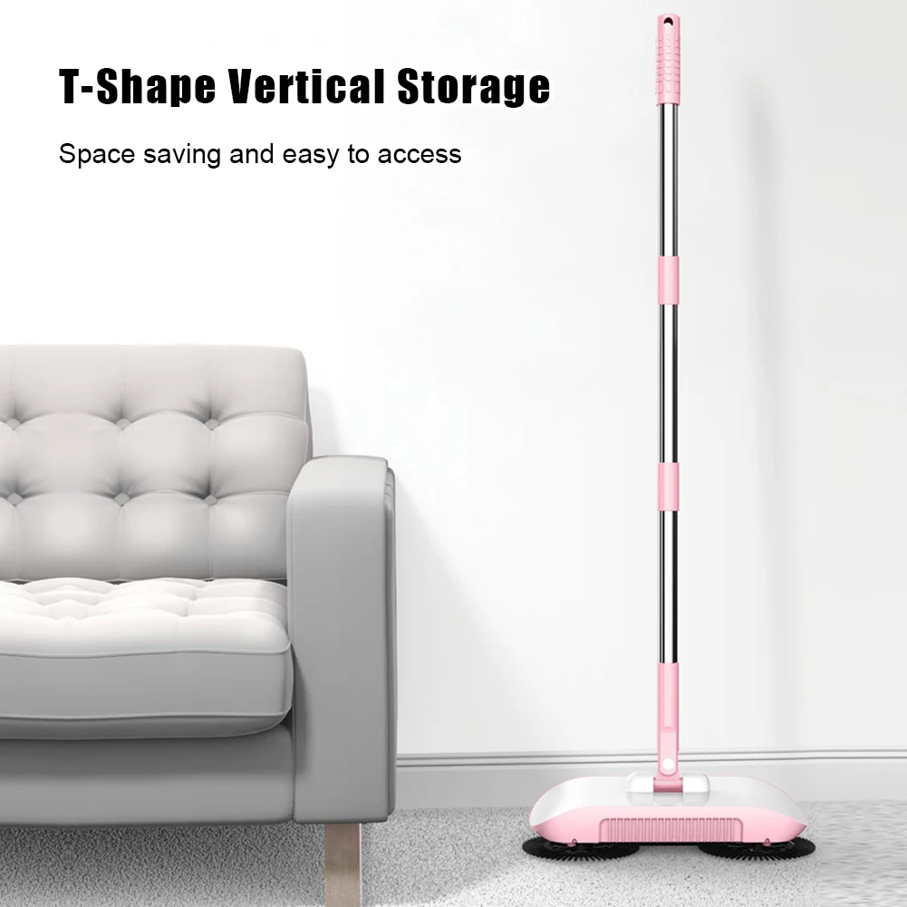 

Многофункциональная ручная автоматическая подметальная машина 2-в-1 для дома: подметалка-швабра-совок для уборки пола