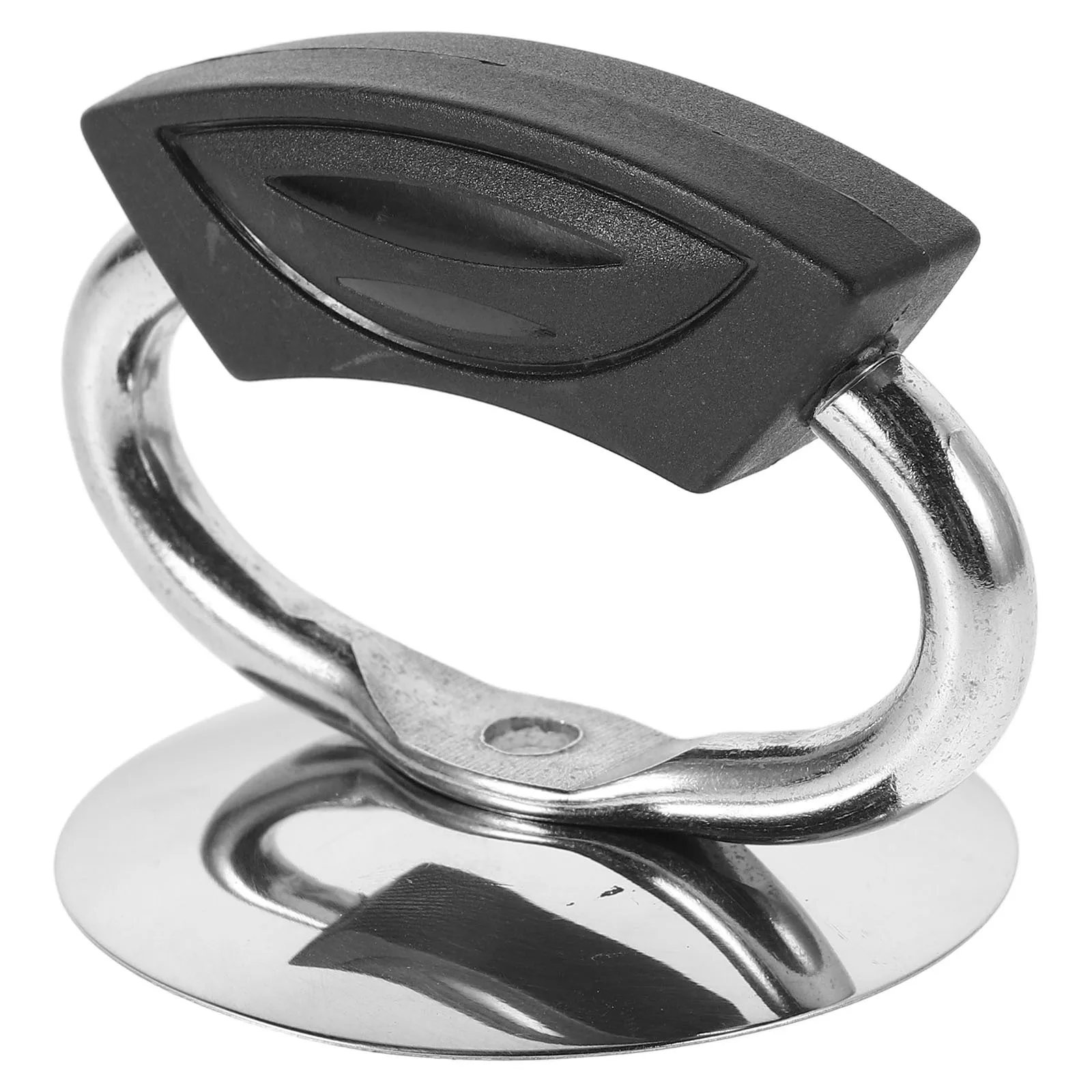 

Universal Pot Lid Handle Replacement Knob Stainless Steel Top Bakelite Pot Ears Replacement for Skillet Frying Pan Lid Secure