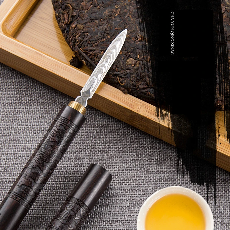 Wooden Tea Knife Chinese Tea Ceremony Accessories Puer Dedicated Tea Needle Kung Fu Tea Sets Tool