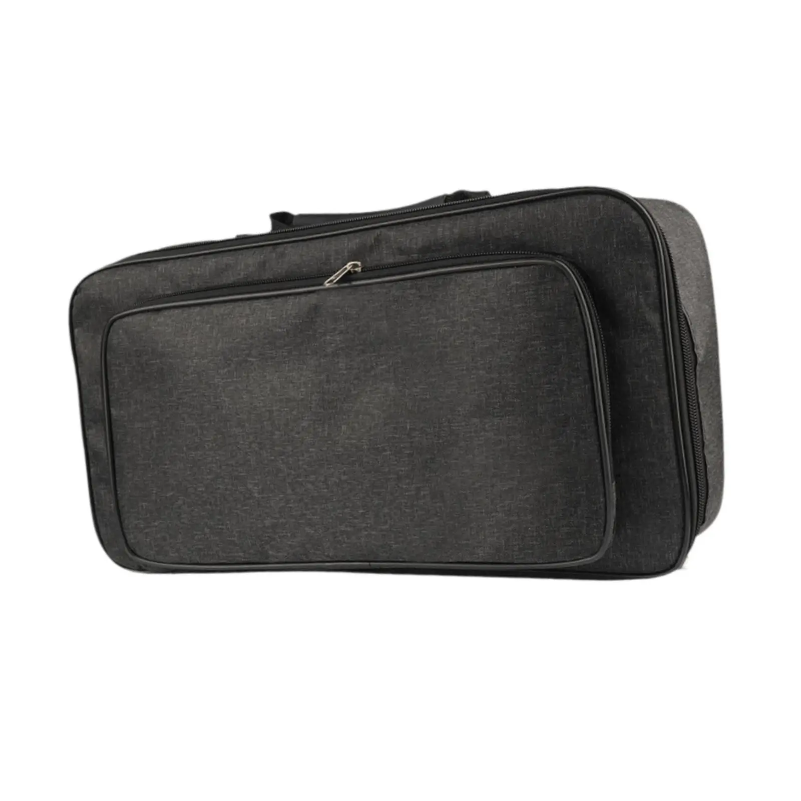 Guitar Pedalboard Carry Case Large Capacity Organizer Bag with Full Padding for Power Source Guitar Pedals and Wires