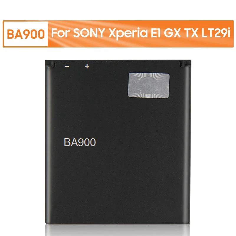 Replacement Phone Battery BA900  For Sony Xperia E1 GX TX LT29i SO-04D S36H ST26I C1904 C2105 1700mAh