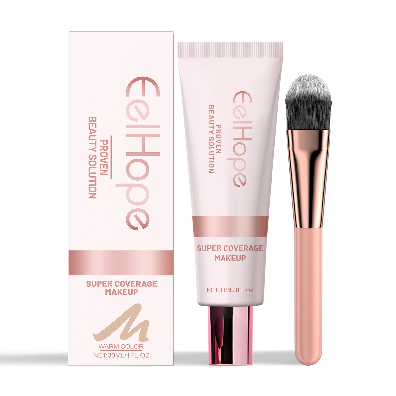 

Eelhope Concealer Жидкая основа Натуральный легкий увлажняющий и осветляющий консилер Сильный контроль жирности