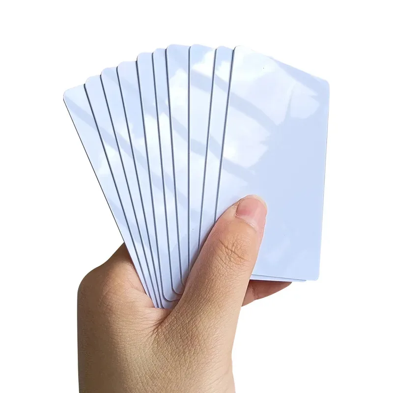 

5YOA 5/10pcs Rfid Smart Uid Chip White Card Ic 0 Sector Changeable 13.56mhz Badge Nfc Copy Clone 1k S50 Token Read And Write
