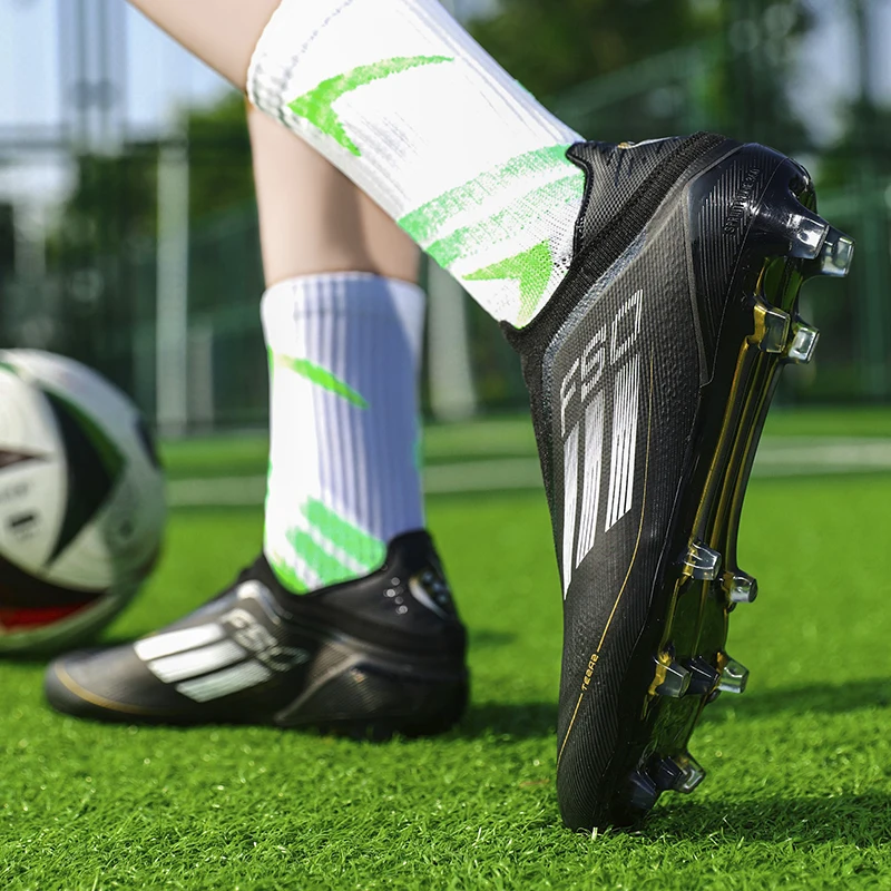 Sapatos de futebol antiderrapantes para homens, chuteiras de futebol, treinamento da sociedade, FG, TF, originais, botas ultraleves, tênis de qualidade superior