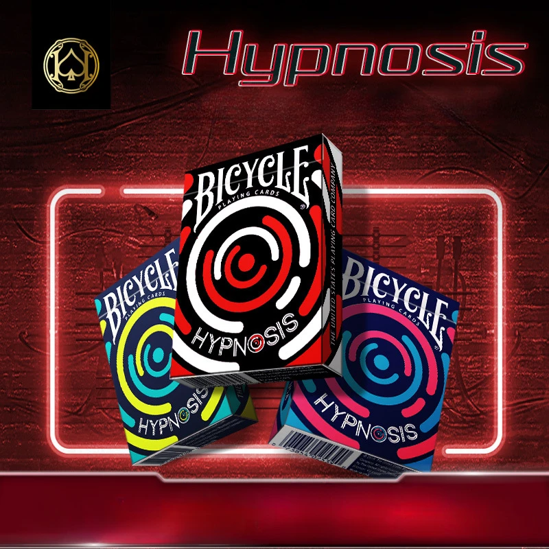 Bicycle Hypnosis Playing Cards Deck Poker Size Card Games Magic Tricks for Magician Cartas De Poker Magic The Gathering