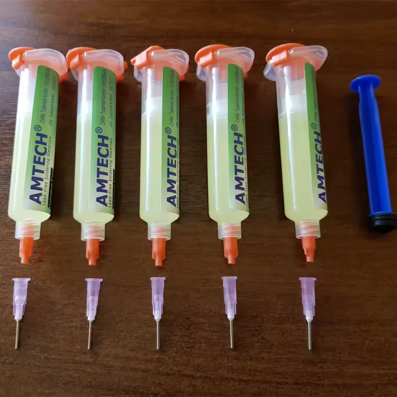 Paste 100% Original AMTECH NC-559-ASM BGA PCB No-Clean Solder Paste Welding Advanced Oil Flux Grease 10cc Soldering Repair Paste - Image 5
