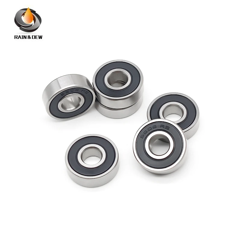 1PCS ABEC-7 Stainless Steel Bearing Rubber Seald SMR74RS 4X7X2.5,  SMR85RS 5X8X2.5,  S608RS 8X22X7 S623RS 3x10x4,  S683RS 3x7x3