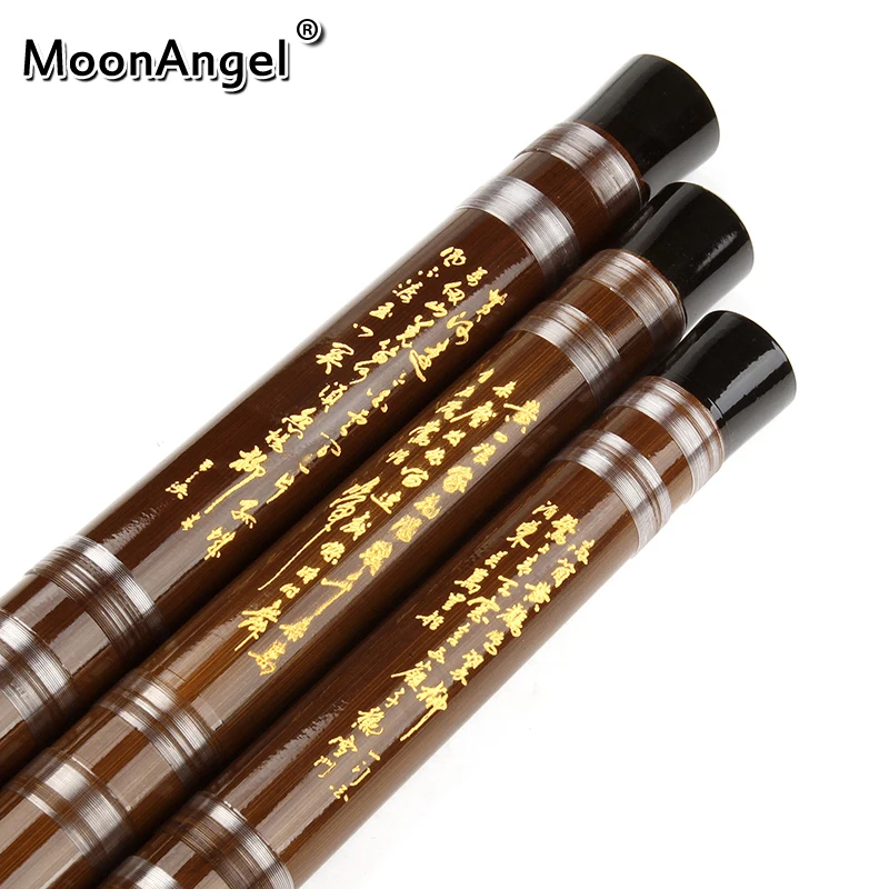 Huaisu-Professional Bamboo Flute Woodwind Musical Instruments C D E F G Key Chinese Dizi Transversal Fluta High Quality