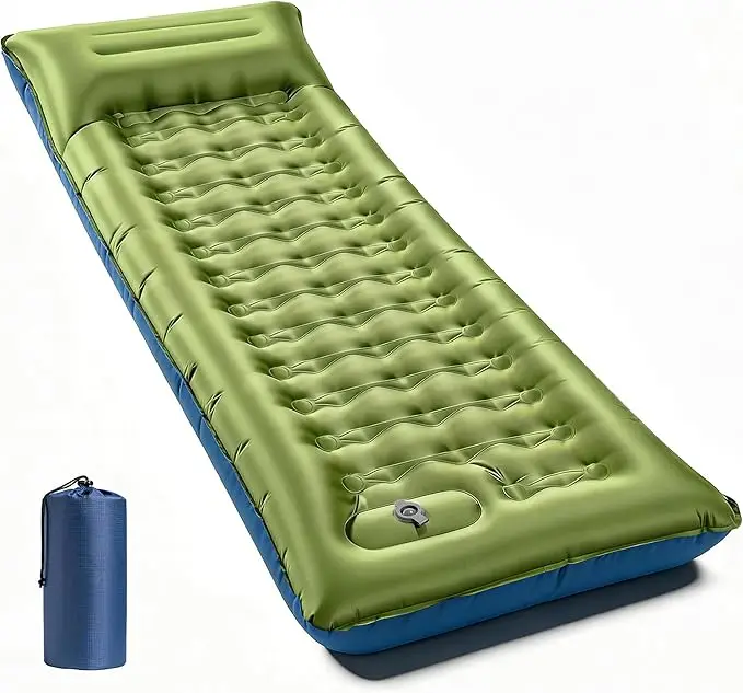 Hot Sale Lightweight Portable Self-Inflating TPU Camping Mat Summer Outdoor Waterproof Durable Inflatable Mattress for Hiking