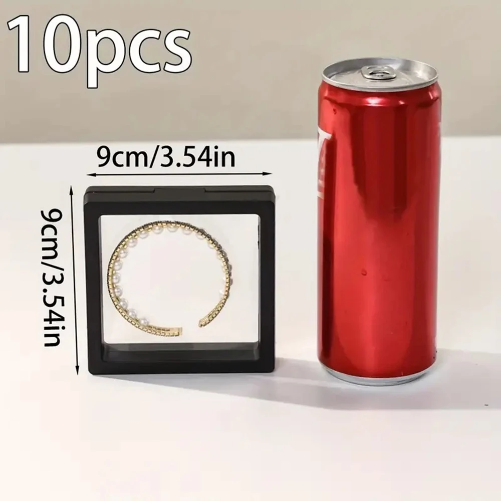 10pcs Black and White Jewelry Storage Boxes