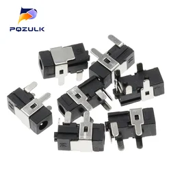10PCS High Quality DC Power Socket Jack DC-011 PIN=0.7 Needle Size Adaptation 2.5mm*0.7mm Power Female Plug 2.5X0.7MM