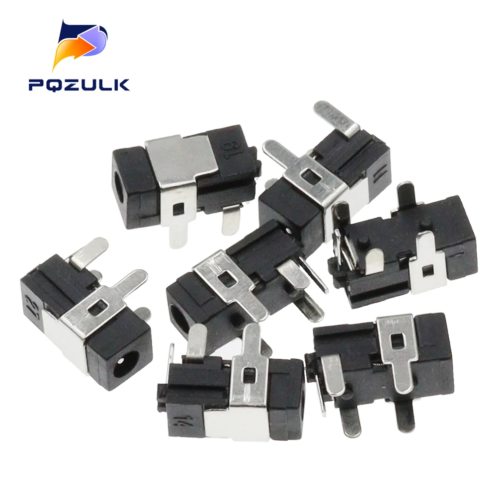 10 sztuk wysokiej jakości gniazdo zasilania prądem stałym Jack DC-011 PIN = 0.7 dostosowanie rozmiaru igły 2.5mm * 0.7mm wtyczka żeńska zasilania 2.5X0.7MM