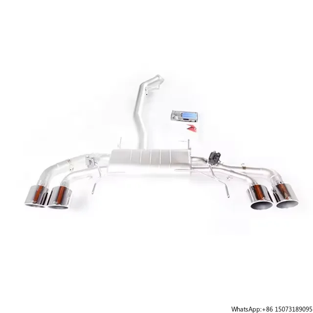 

CGW High Quality Hot Sale Catback Stainless Steel 304 Valve Muffler Tips Tail Exhaust Pipes for R35 3.8T