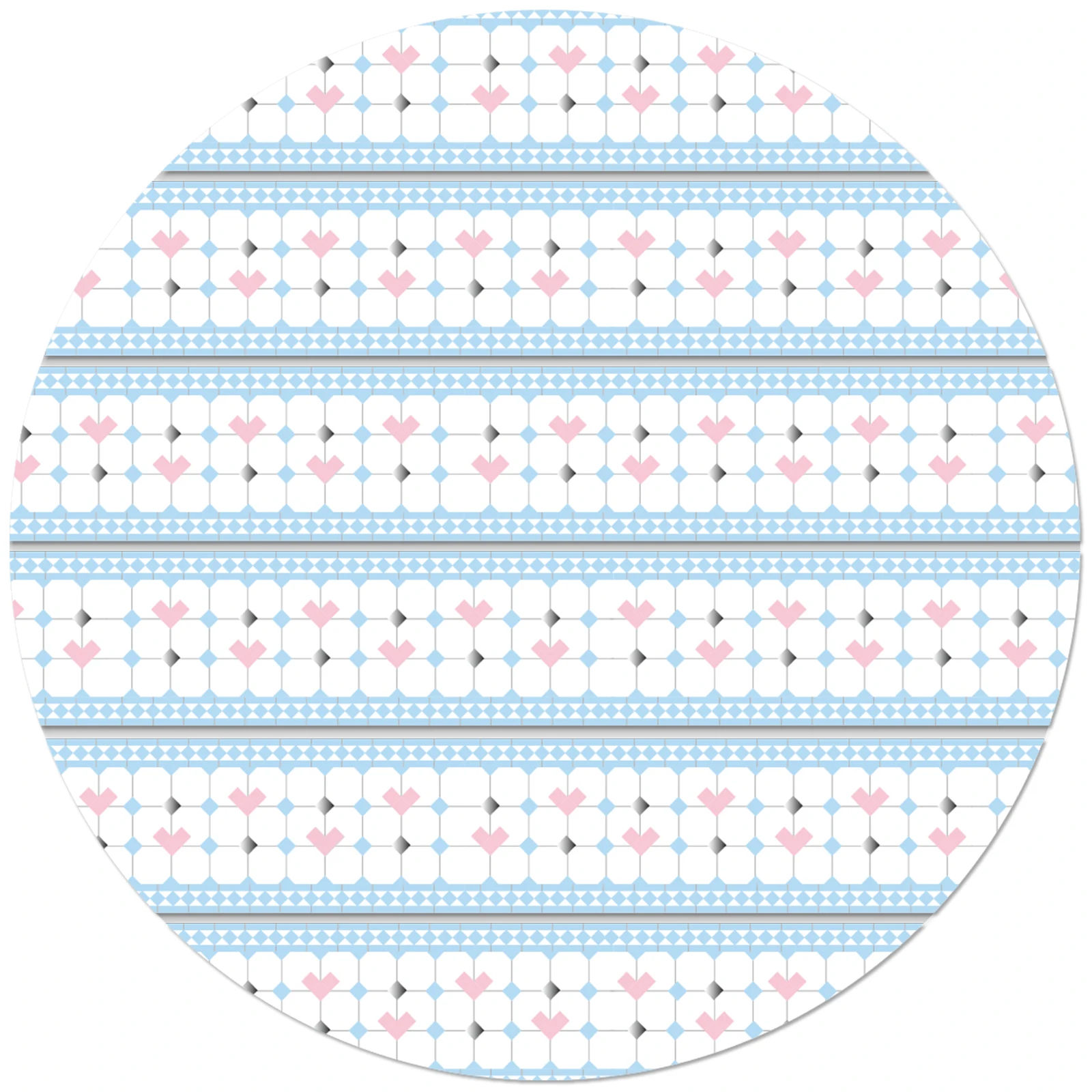 Etori Life 30Mm*2M Light Blue Heart-Shaped Checkered Pattern Tape with Cute Elements and 3D Design, Suitable for Notebooks, Phone Backs, Photo Albums, Guitars, Helmets and Bicycles, Postcards and Envelopes, Scrapbooking Supplies, Office Decoration Supplies, Art Supplies, Party Decorations, Cute Aesthetics, Rich Colors, Cycling Stickers, Gifts for Friends