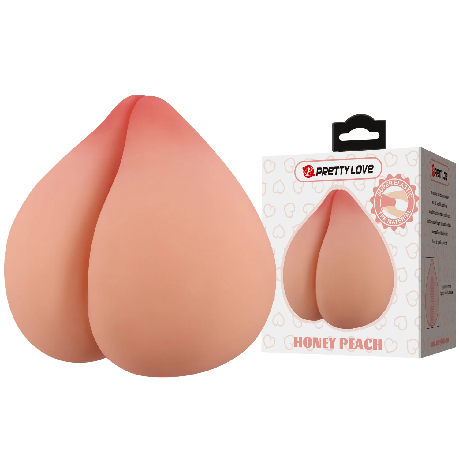 

Pretty love honey peach Male Soft Pussy Sex Toys Transparent Masturbator for men Masturbation Cup Sex Toys for men