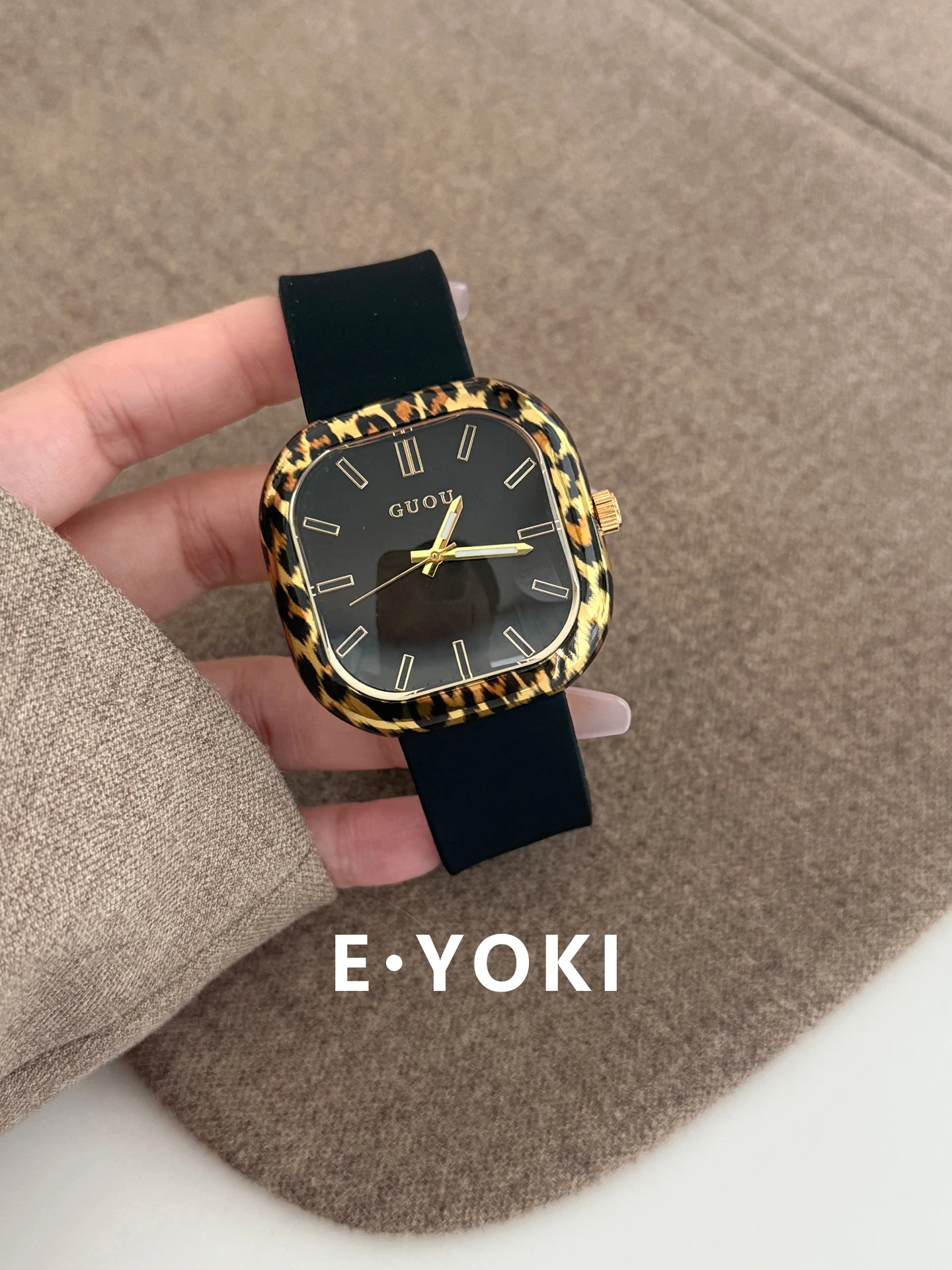 Autumn and winter new large dial women's watch female quartz casual versatile women women series women's stainless steel watch