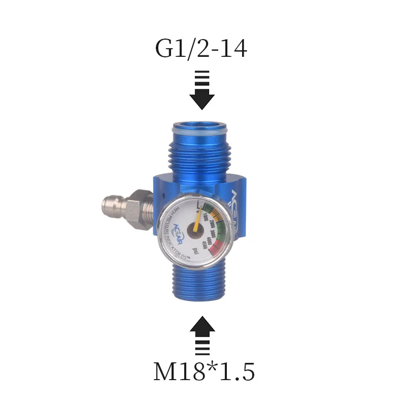 Mini Gas Cylinder Refill Supply Valve Sodastream Adapter Co2 Air Tank Valvula Reguladora Aquarium Paintball Diving Accesories