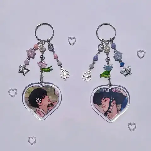 The key ring was inspired by Manhwa Pintor Nocturno. ° ⊹