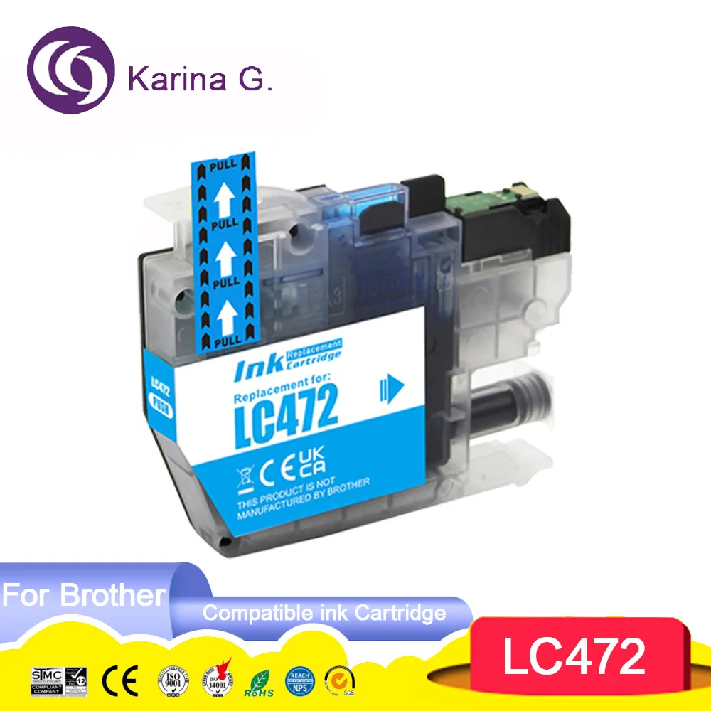 Imagem -03 - Cartucho de Tinta Compatível Premium Color Printer Capacidade Padrão Apto para Brother Mfc-j2340dwmfc-j3540dwmfc-j3940dw