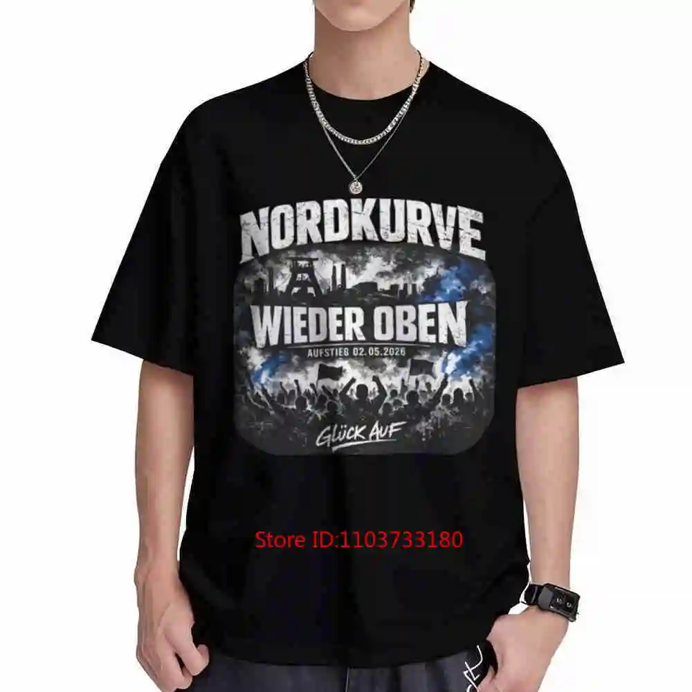 Ruhrpott Rise Gelsenkirchen 2026 Short Sleeve Tee 100% Cotton T-Shirt