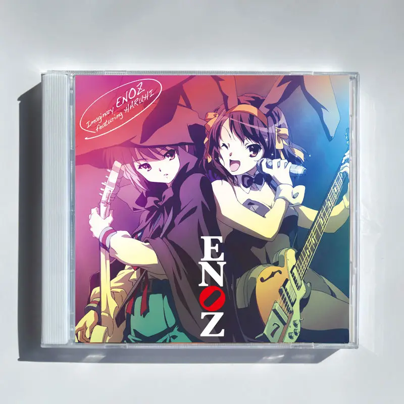

Anime Imaginary ENOZ featuring HARUHI Aya Hirano Music CD Greatest Hits Album Lost my music Record Cosplay Soundtracks Box Gifts