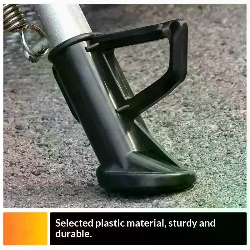Motorcycle Side Stand Base Pad Kickstand Foot Protector For Electric Scooter Anti-Scratch Noise Reduction Stand Support 2PCS