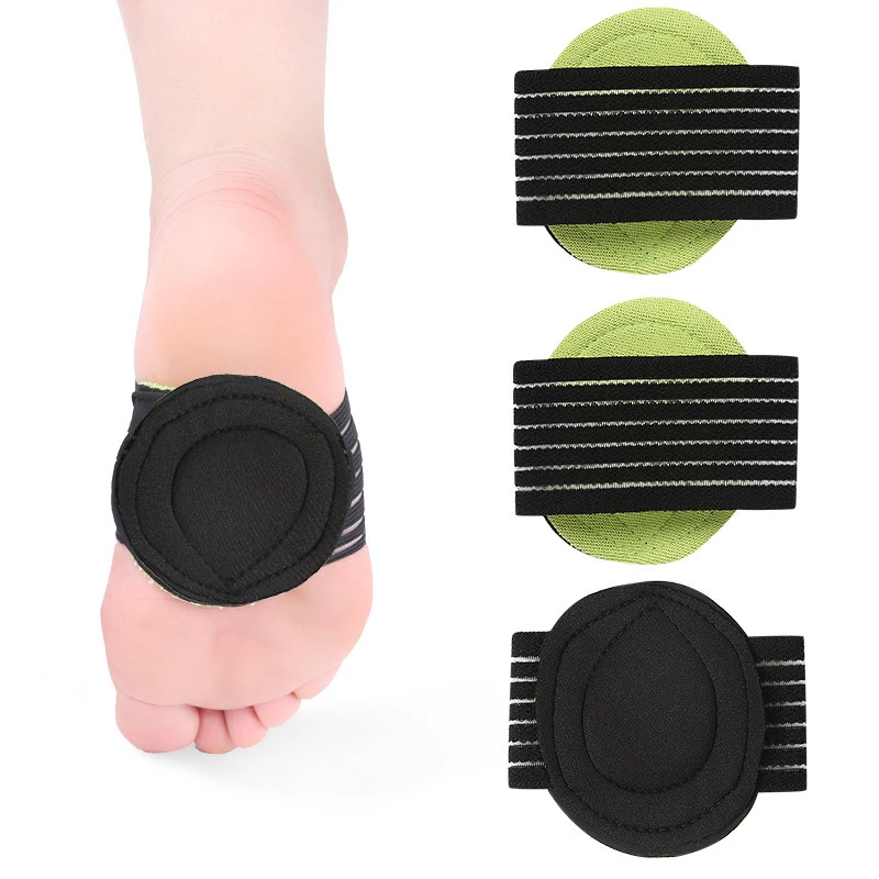 

4pieces=2pairs Arch Support Pads Half Mat Shoe Cushion Plantar Fasciitis Forefoot Flat Foot Bunion Corrector Pain Relief Insoles