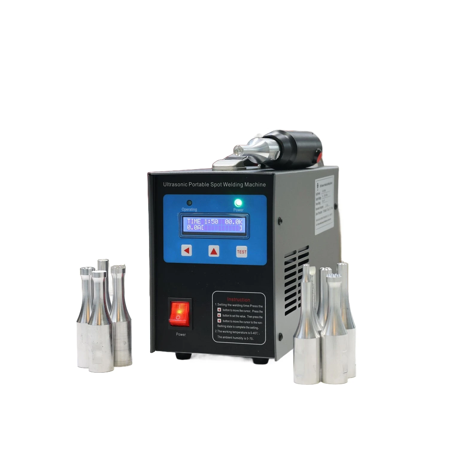 KXH-2806 Ультразвуковое сварочное устройство для ремонта фермерского конвейера Нетканый материал для соединения промышленного раствора