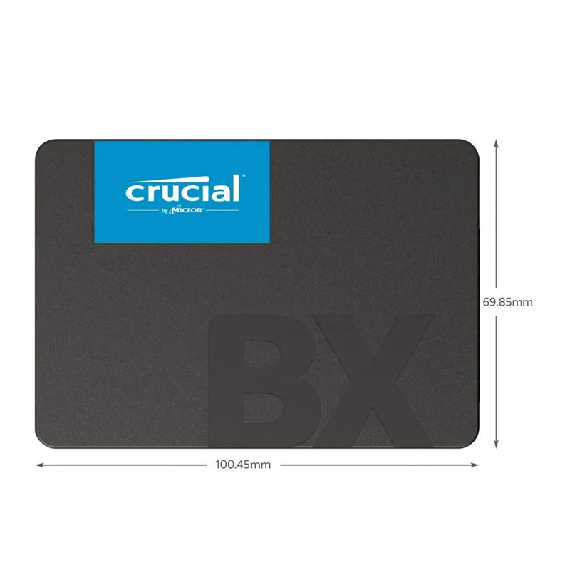 Crucial BX500 SATAIII 1 تيرابايت 2 تيرابايت 4 تيرابايت ثلاثي الأبعاد NAND2.5 بوصة 240 جيجابايت 500 جيجابايت SSD داخلي، حتى 540 ميجابايت/ثانية - محرك أقراص الحالة الصلبة