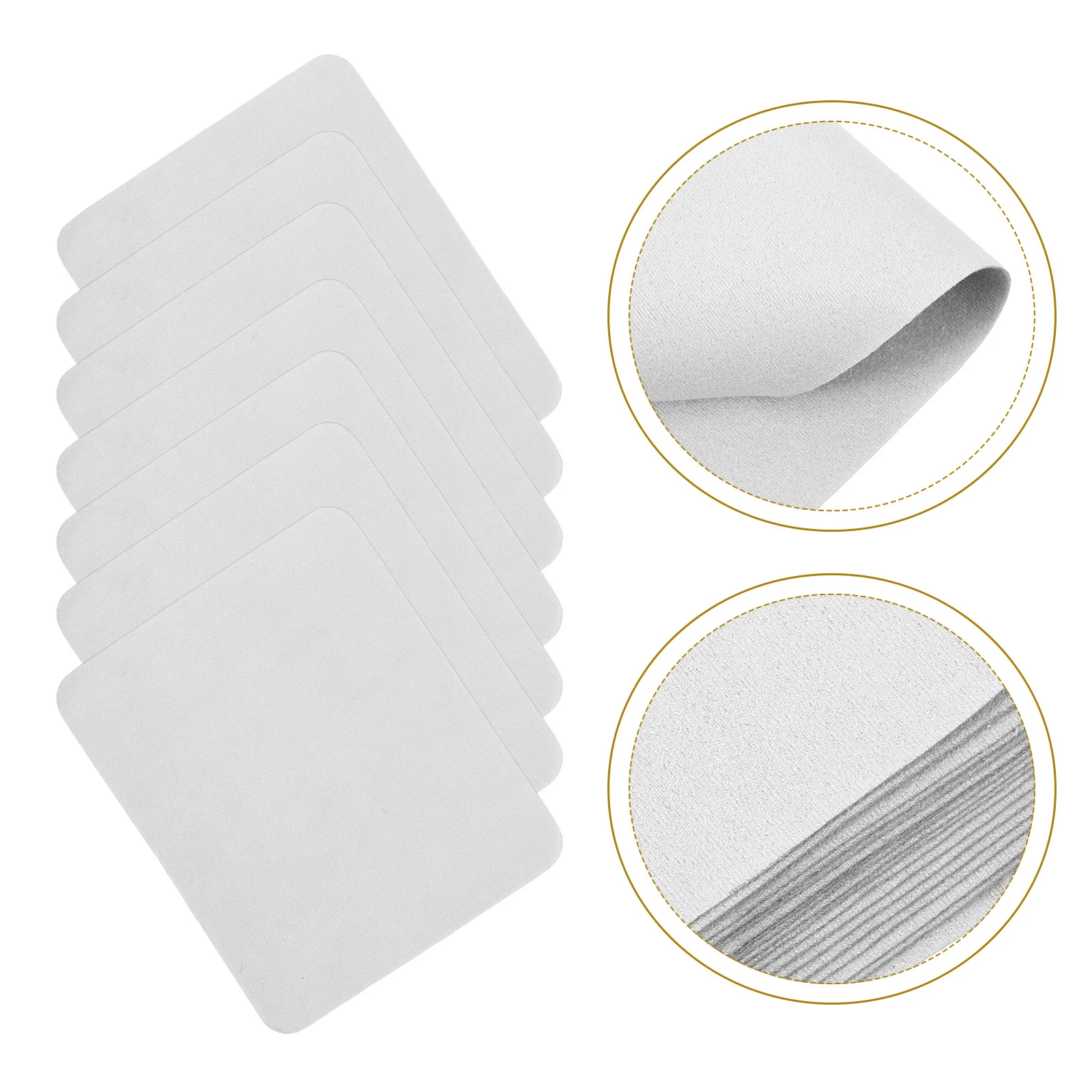 

20Pcs Eyeglass Cloth Supple Cleaning Cloths for Glasses Lens Wipes Screen Cleaner Eyewear Jewelry Watch Polish
