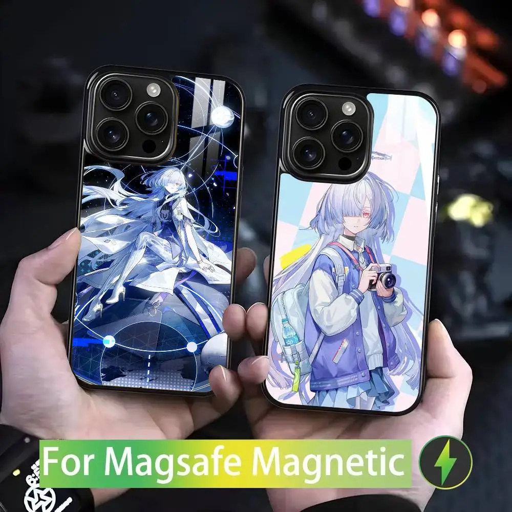 

Mornye W-Wuthering W-Wave For iPhone 17,16,15,14,13,12,11,Pro,Max,Plus,Mini,SE4,E Magnetic Magsafe Wireless Charging