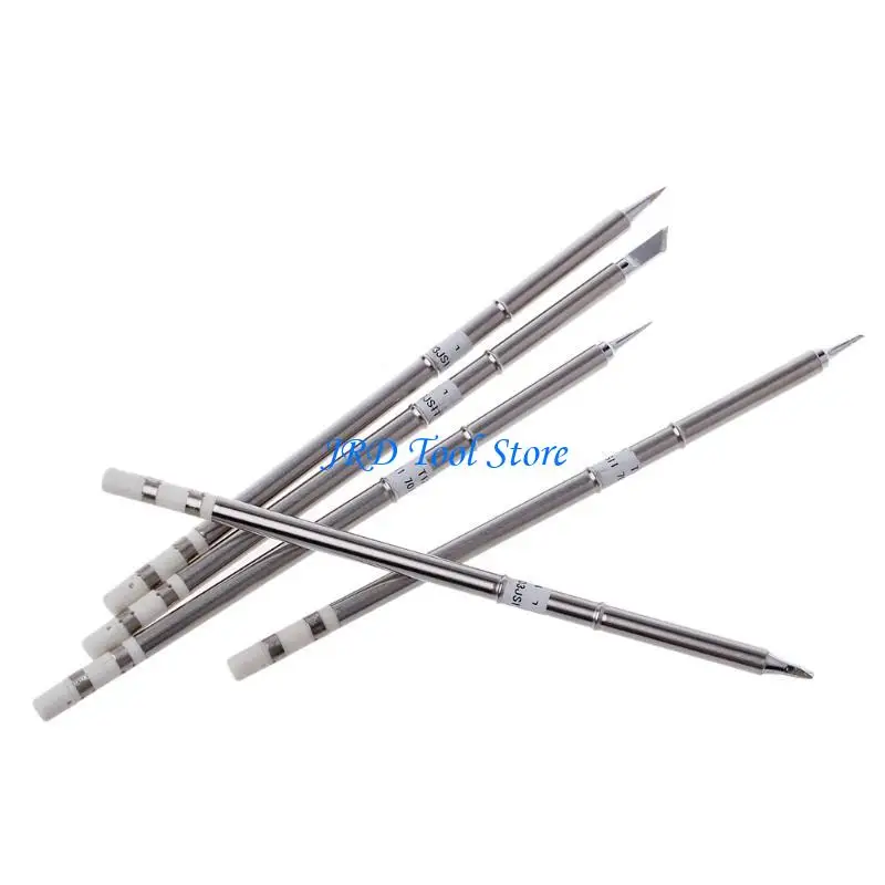 A2UD 5 PCS T12 Series Mẹo sắt cho FX951 Trạm hàn FM-2027 2028