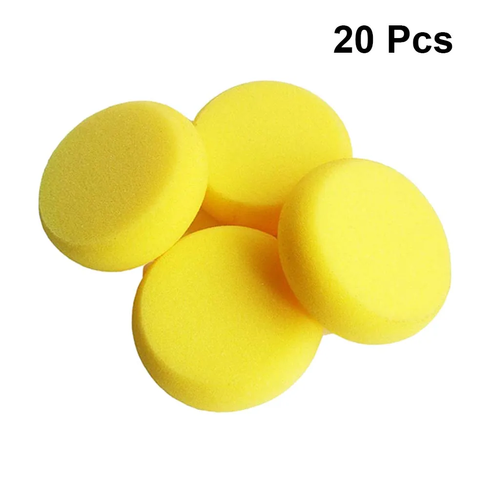 

20pcs Circular Sponge Paint Brush Art Projects Round Premium Material Kids Tools Graffiti Drawing Painting Set Stippler