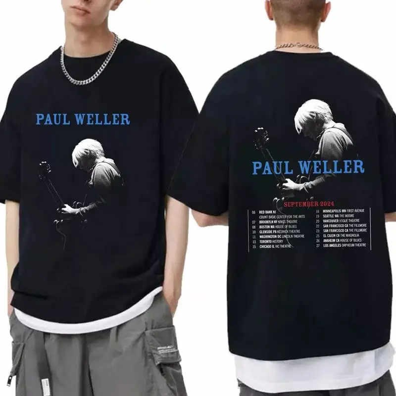 

Paul Weller 2024 Tour t Shirt Fan 2 sided
