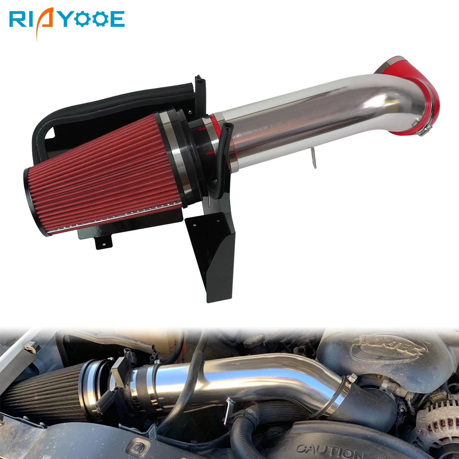 

Car Cold Air Intake Kit for GMC Sierra Sierra Denali Yukon Chevrolet Silverado Suburban Avalanche 1500 Tahoe Cadillac Escalade