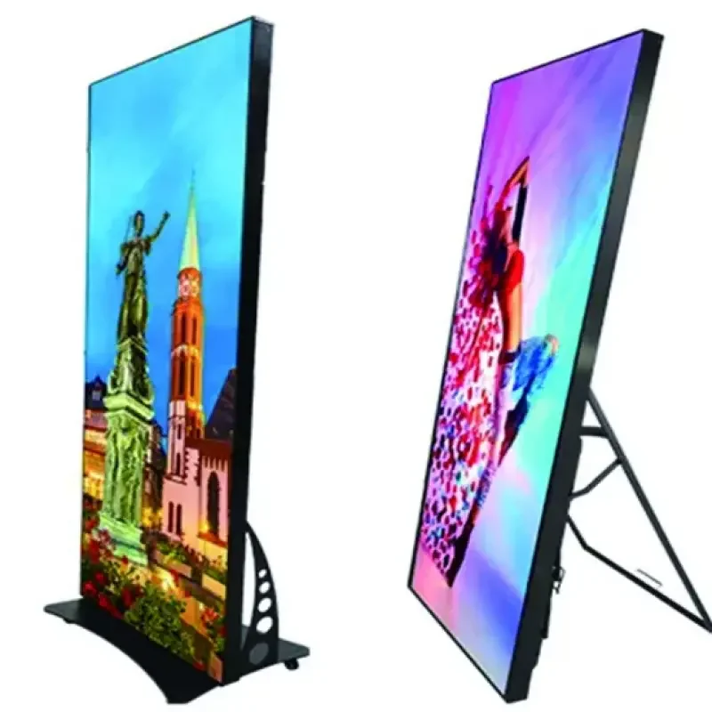 Full-Color Video Indoor Outdoor Mirror Screen Poster DisplayCustom Weatherproof Outdoor LED Display view 5
