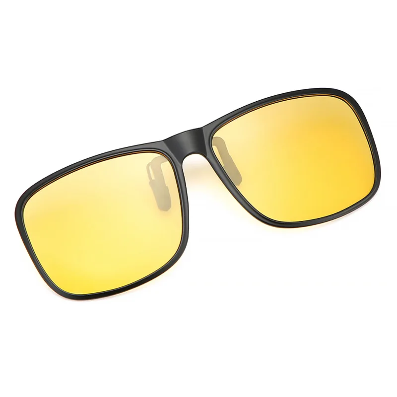 Sonnenbrillen-Clip für Damen und Herren, hochklappbar, polarisierte Sonnenbrille, zum Fahren, Nachtsicht, zum Anklipsen, Angeln, Radfahren – Detail 8