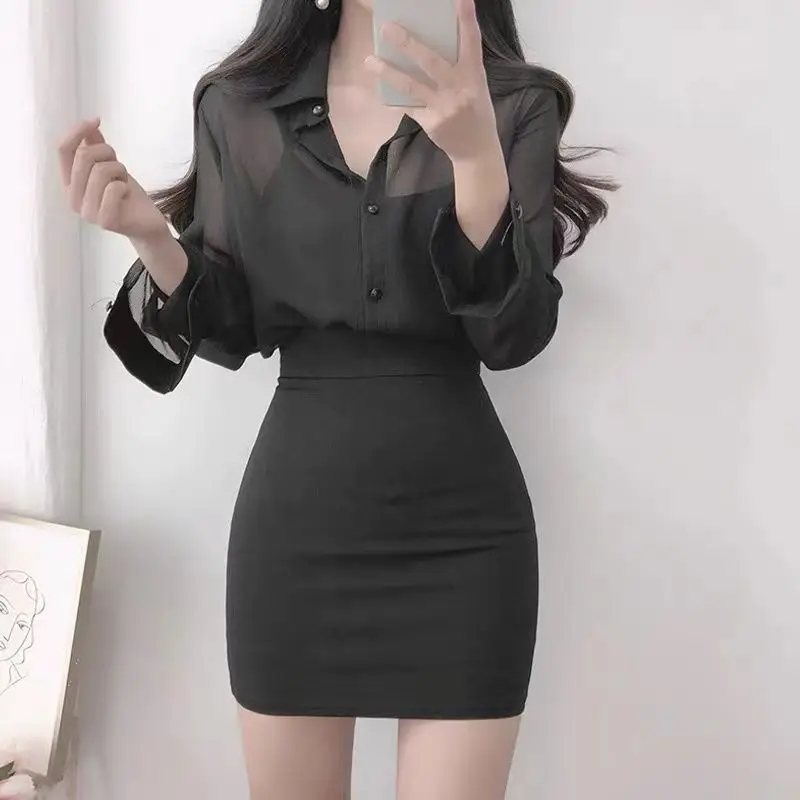 Skirts Women 2024 Tight Sexy Office Wear Elasticity Hip Wrap Chic and Elegant Woman Skirt Korean Style Fashion High Waist Summer