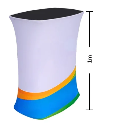 Folding Aluminum portable Promotion Table, Promotion Counter Table Display Stand