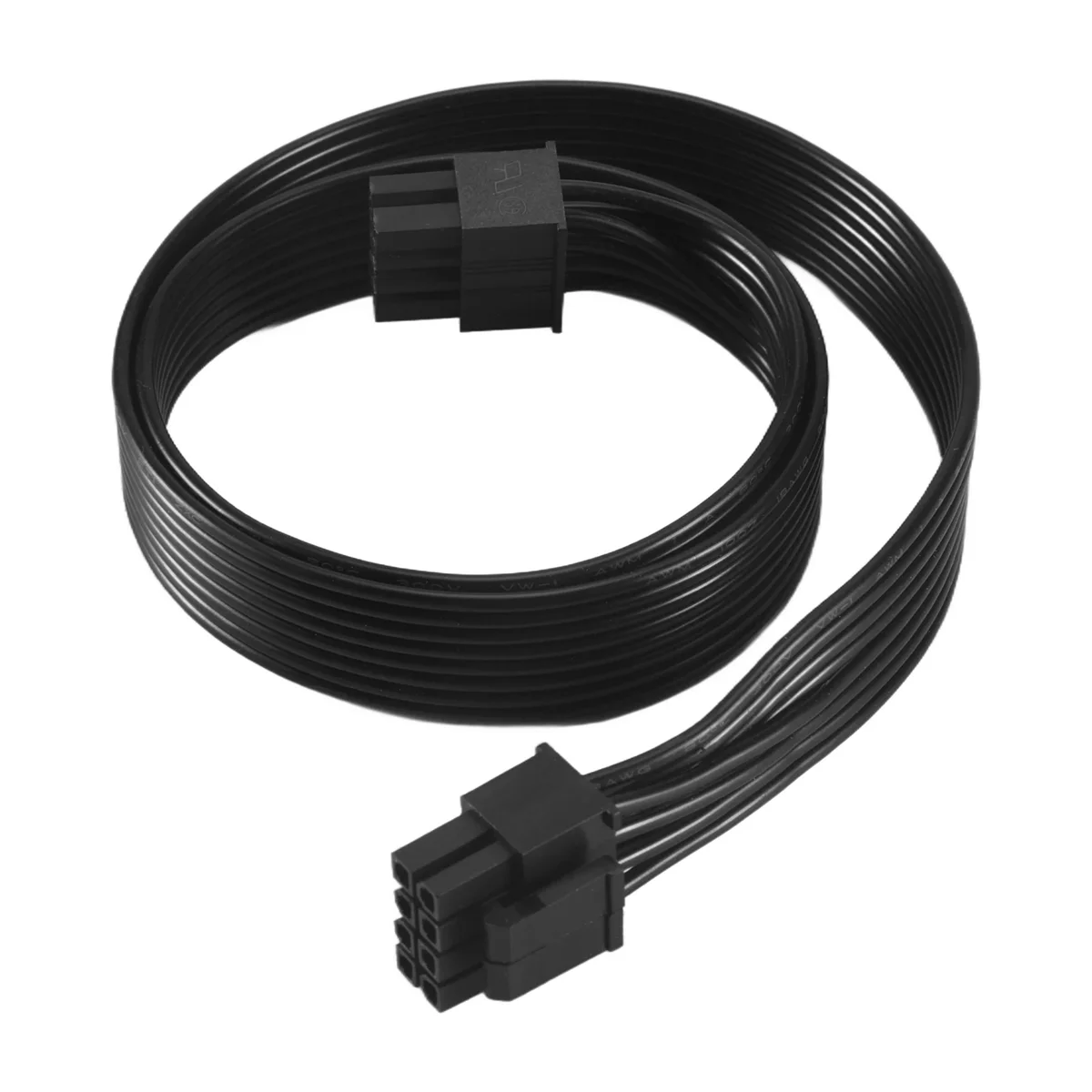 CPU 8 Pin Male to CPU 8 Pin (4+4 Pin) Male EPS-12V Motherboard Power Adapter Cable for Modular Power Supply 60cm