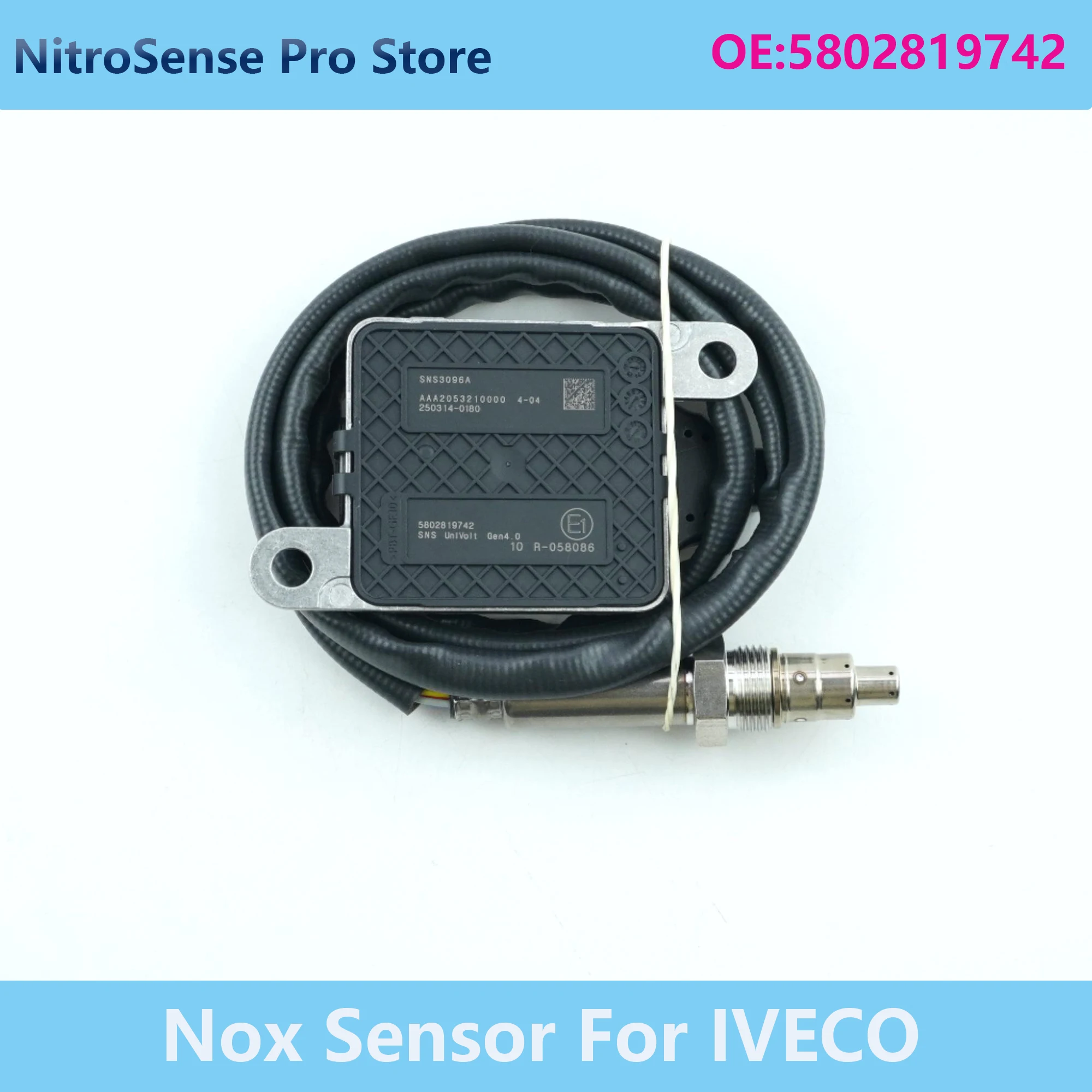 

5802819742 SNS3096A Nox Sensor For IVECO High Quality Nitrogen Oxygen Sensor Adapter Wholesale Price Auto Car Spare Parts