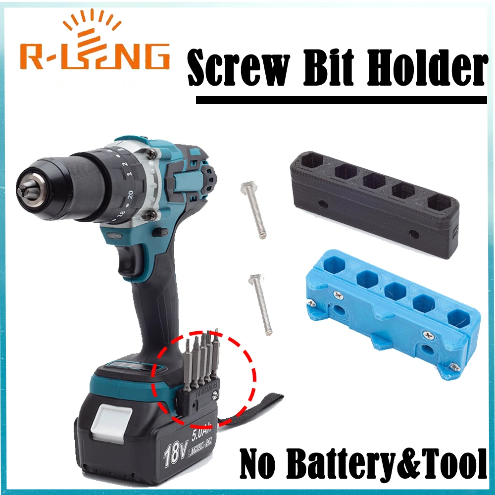 Magnetic Bit Holder Drill Bit Organizer 5 Spots Bit Screw Set For Makita 18V Power Tools Electrical Drill Accessories