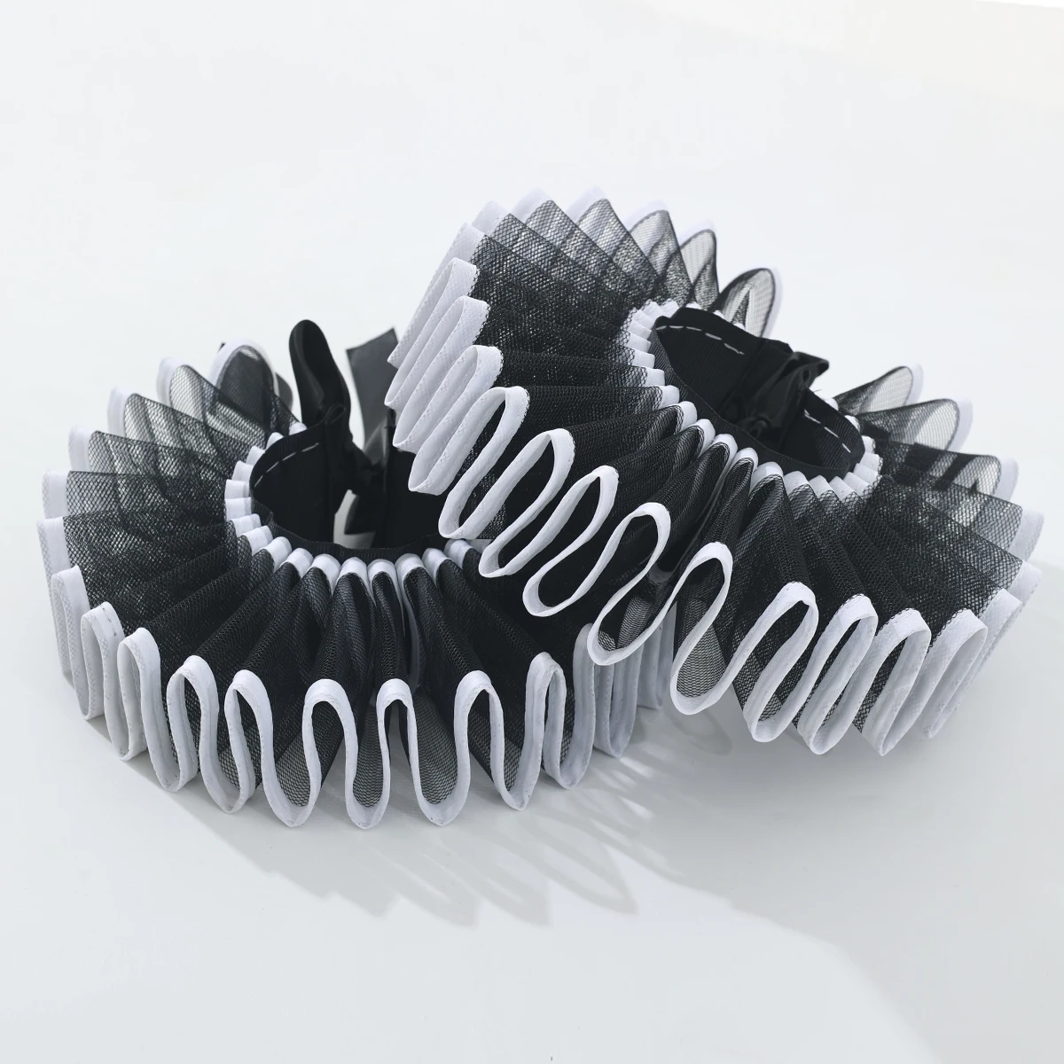 Renaissance Vintage Wrist Ruffle Cuffs Bracelet Costume Accessories Dress Up Kit