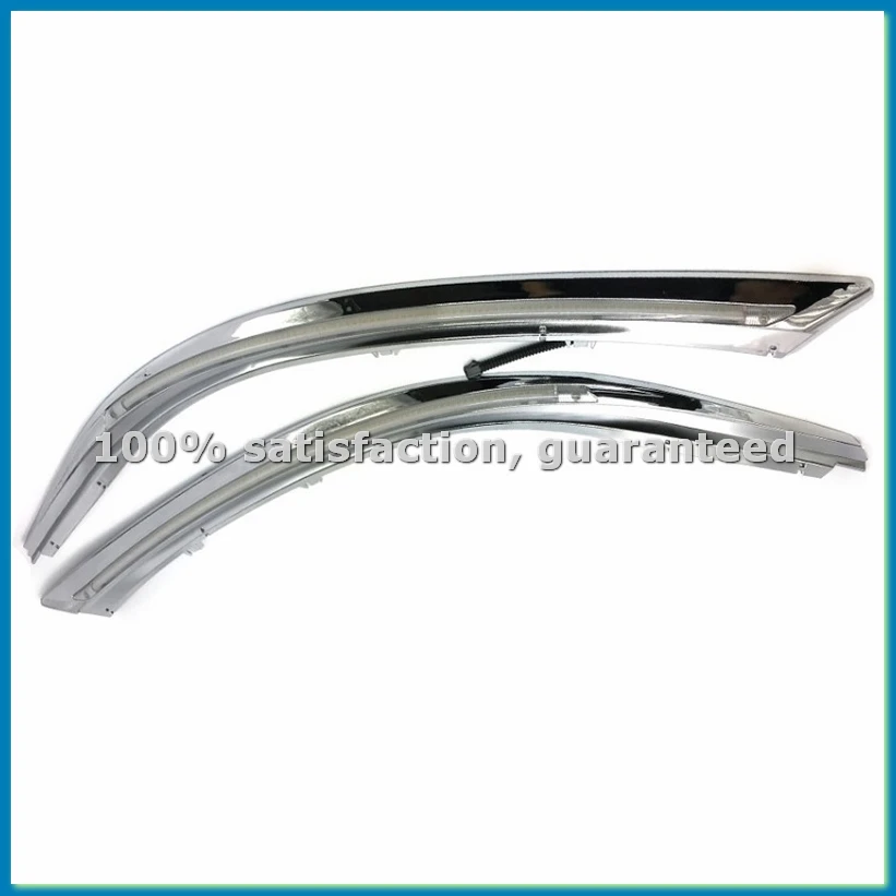 LED DRL Headlight Eyebrow Daytime Running Light Flowing Dynamic Yellow for 2014-2018-ANKL